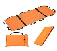 Brancard souple pliable Oxford avec 8 poignées Brancard dorsal pliable/de secours imperméable avec sacs de rangement pour l'hôpital, la clinique, la maison, les salles de sport, l'ambulance Capacité 3