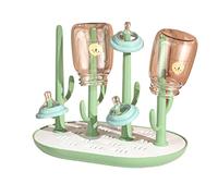 Branch Égouttoir à biberons avec plateau, support portable pour sèche-linge pour économiser de l'espace pour tétons, tasses, pompes, pièces Vert