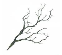 Branche d'arbre artificiel de 35 cm pour une utilisation en intérieur avec aspect élégant pour chambre, étagère murale ou décoration de table (vert)