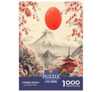 Branche de Cerisier en Fleurs 1000 Pièces Plant Adultes Puzzle Cadeaux d'anniversaire pour Noël Jeu De Défi Familial Jeux Éducatifs Décoration Intérieure Stress Relief Toy 38x26cm/1000pcs