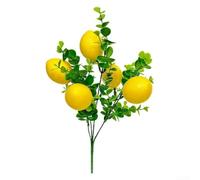 Branche de citron stylisée pour espaces de vie contemporains, commodes de chambre et comptoir de salle de bain (style A)