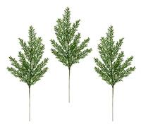 Branche de cyprès artificielle, branche de cyprès pour décoration de Noël, décoration florale, décoration de Noël, branches pour vase floral, branche artificielle pour guirlande, couronne, arrangement