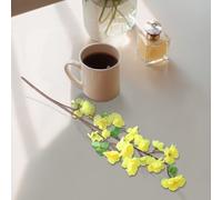 Branche de fleur réaliste en soie pour cerisier, prune et fleur de pêche, parfaite pour les décorations de mariage et de fête (blanc)