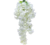 Branche de fleurs de cerisier Fleur artificielle Branche décorative blanche 75cm Printemps Décoration Mariage