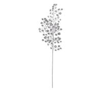 Branche de Fleurs ""Souffle Polaire"" 75cm Argent