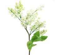 Branche de lilas blanc 84cm - Décoration artificielle, fleur de printemps, Haute qualité