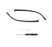 Branche De Lunette De Rechange 1 paire de branches lunettes rechange for vue, accessoires réparation(Black-A)