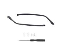 Branche De Lunette De Rechange 1 paire de branches lunettes rechange for vue, accessoires réparation(Black-C)