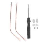 Branche De Lunette De Rechange 1 paire de branches rechange universelles for lunettes, métalliques for réparation, accessoires(Rose Gold)