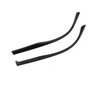 Branche De Lunette De Rechange 10 paires/20 pièces de charnières branches lunettes à deux dents, accessoires réparation(Black)
