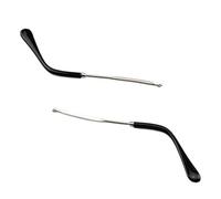 Branche De Lunette De Rechange Accessoires de branches lunettes for hommes et femmes, monture miroir for myopie(Silver)