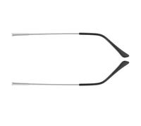 Branche De Lunette De Rechange Kit de réparation lunettes rechange, branches, bras et dents doubles(Silver)