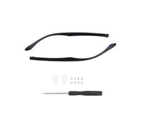 Branche De Lunette De Rechange Outil de réparation dents doubles, universel, for lunettes, montures, accessoires, remplacement branches(Black-C)