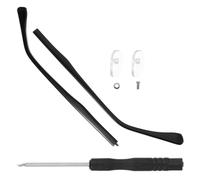 Branche De Lunette De Rechange Remplacement universel des branches et de lunettes en métal, accessoires réparation dents convexes