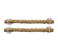 Branche d'escalade de reptiles,Branche d'escalade de coin de reptiles,Poteau d'escalade lézard 2 pièces branches pour reptiles - Accessoires de réservoir de reptiles stables, accessoires d'escalade de