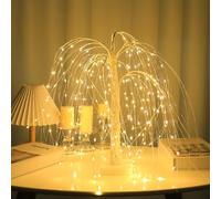 Branche lumineuse LED flexible - Alimentation par USB - Lampe artificielle alimentée par piles pour la maison, le jardin, la décoration de fête