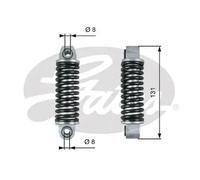 Branchement de collecteur d'admission T39151 GATES pour MERCEDES-BENZ