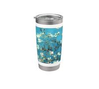 Branches avec fleur d'amandier de Vincent van Gogh (1890) Gobelet isotherme en acier inoxydable double paroi