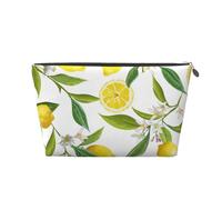 Branches de citronnier Exotiques à Motifs Yummy Delicious, Trousse de Toilette Trousse de Maquillage Sac à cosmétiques Trousse de Toilette de Voyage Portable