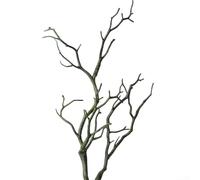 Branches de corail artificielles pour décoration d'Halloween pour projets de bricolage, remplissage de vase, plantes, plantes réalistes en forme de bois de cerf pour décoration murale (B008 vert)