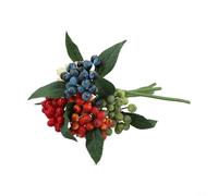 Branches de fruits créatives en mousse pour arrangements floraux et décoration d'intérieur, parfaites pour toutes les occasions (couleurs mélangées)