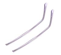 Branches de Lunettes de Remplacement en Métal, Confortables, pour de | Antidérapant, Garde la Monture en Place, Limite les Frottements, Style Pourpre, Pièce de Rechange