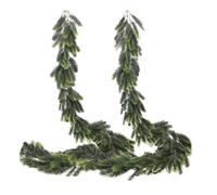 Branches de pin artificielles - 200 centimètres d'épaisseur - Branches de Noël douces | Pour la maison, la porte d'entrée, la terrasse, l'extérieur, l'hiver et Thanksgiving