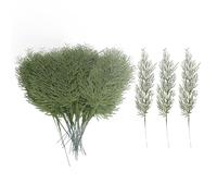 Branches de pin artificielles, 40 pièces, fausses tiges de cèdre de noël, tiges de faux pin pour arbres de noël, guirlandes, Bouquets