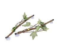 Branches de Reptiles, Vignes de Reptiles avec Ventouses, Branche d'angle de Reptile, Décoration de Plantes de Terrarium, Plantes de Reptiles pour Amphibiens, Lézard, Serpent,