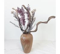 Branches de saule séchées épaisses et bouclées en rotin - 43,2 à 55,9 cm de long - Bâtons de bois bouclés avec branches de bouleau pour loisirs créatifs, mariage, jardin, décoration de Noël (fleurs de