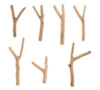 Branches Décoratives en Bois de Pin Naturel Beige pour Vases de Mariage et Loisirs Créatifs, Bâtonnets Rustiques Grain Unique et Forme Artistique Polyvalente