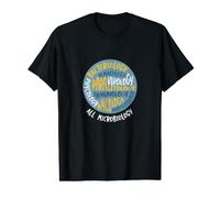 Branches des Sciences de la microbiologie, Scientifique microbiologiste T-Shirt Graphique avec Valeur