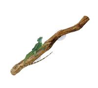 Branches d'escalade pour reptiles - 30 cm Grand tronc d'arbre en bois naturel - Décoration unique pour terrarium - Antidérapant - Décoration d'habitat antidérapante - Lézard - Serpent - Gecko