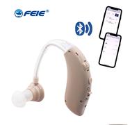 Branchez l'UE - Prothèse auditive intra-auriculaire Rechargeable, amplificateur avec casque sans fil Bluetooth pour appareil d'écoute professionnel S-25A