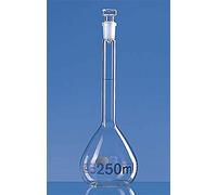 BRAND 090657 Fiole Jaugée 250 mL avec Bouchon Blaubrand (Pack de 2)