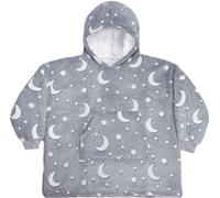 Brand Lab - Couverture à capuche pour enfants PC5534 (8-13 ans) (Gris)