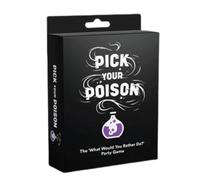 Brand New Pick Your Poison Family Game in Tuck Box Players 3 to 10 Ages 10+