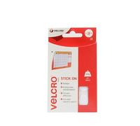 Brand Pastilles Adhésives Velcro Ø 16mm Blanc