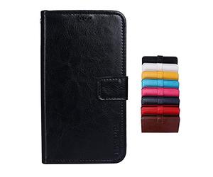 Brand Set Coque pour Lenovo K5 Play Couverture de Style Portefeuille en Simili Cuir,avec verrou magnétique de sécurité et Fonction de Support,étui pour Lenovo K5 Play (Noir)