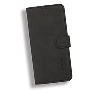 BRAND SET Coque pour Motorola ThinkPhone 5G Housse en Cuir PU Anti-Rayures Antichoc Portefeuille Magnétique, Etui à Rabat pour Motorola ThinkPhone 5G(Noir)