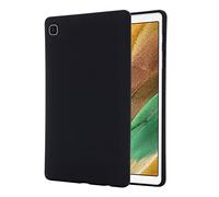 BRAND SET Coque pour Samsung Galaxy Tab S6 Lite 10.4"(2022), Étui Protecteur Silicone Liquide, Coque Doux au Toucher avec Doublure en Tissu Microfibre Convient Étui pour Galaxy Tab S6 Lite-Noir