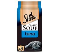 Brand Sheba Sheba soupe de thon pour chat Pochettes 4 X40g