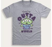 Brand Threads Brand Threads Grey Toy Story Graphic Alien T-Shirt