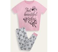 Brand Threads Brand Threads Pink Ladies Minnie Mouse Pyjamas Set