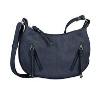 brand.value CAIA, Sac à bandoulière Femme, Bleu foncé, 25x9,5x21