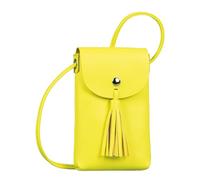 brand.value Ida, Étui pour Smartphone Femme, Jaune, 10,5x3x17,5