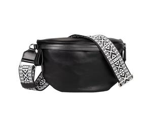 brand.value Sac Banane Palina pour Femme, Noir, 30x10,5x19