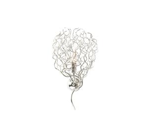 Brand van Egmond Hollywood Wall Wandleuchte, largeur 20cm, nickel, tronc sur la gauche