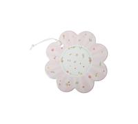 BRANDANI Pollen Rose Décoration Dessous de plat 20 cm Porcelaine et Liège