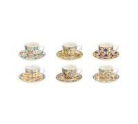 BRANDANI Tasse À Café Medicea Ensemble De 6 Pièces En Porcelaine